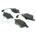 Centric Posi-Quiet Semi-Metallic Brake Pads w/Hardware - Front
