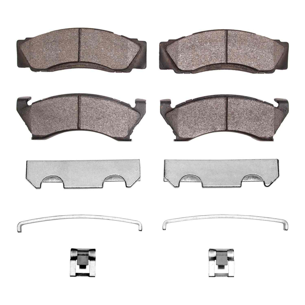 R1 78-78 Mercury Grand Marquis Front Ceramic Brake Pads and Hardware Kit