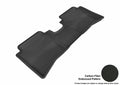 3D MAXpider 2012-2017 Hyundai Accent Kagu 2nd Row Floormats - Black