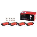 Brembo 98-07 Lexus LX470/00-07 Toyota Land Cruiser Rear Premium NAO Ceramic OE Equivalent Pad