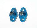 SBC #12 Water Pump Port Adapters - Black (2pk)