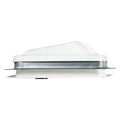 VENTADOME METAL COVER GARNISH W/RADIUS CORNERS BIRCH WHITE