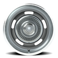Wheel 15X8 6-5.5 Silver Rally Vision