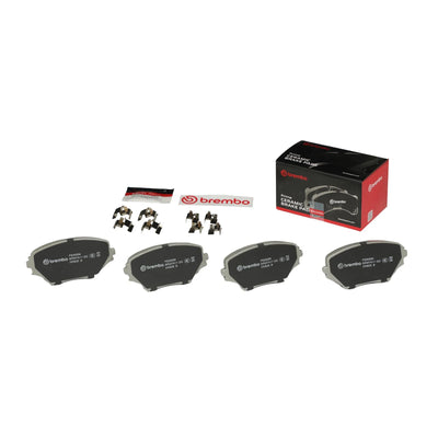 Brembo 01-05 Toyota RAV4 Front Premium NAO Ceramic OE Equivalent Pad
