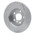 DFC 14-25 BMW 220i (Mexico) Rear Left Drilled & Slotted Silver Brake Rotor