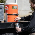 WHITE STEEL 5 GALLON WATER COOLER MOUNT