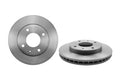 Brembo 95-96 Eagle Summit/92-95 Mitsubishi Expo Front Premium UV Coated OE Equivalent Rotor