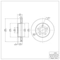 DFC 99-04 Jeep Grand Cherokee Front Brake Rotor