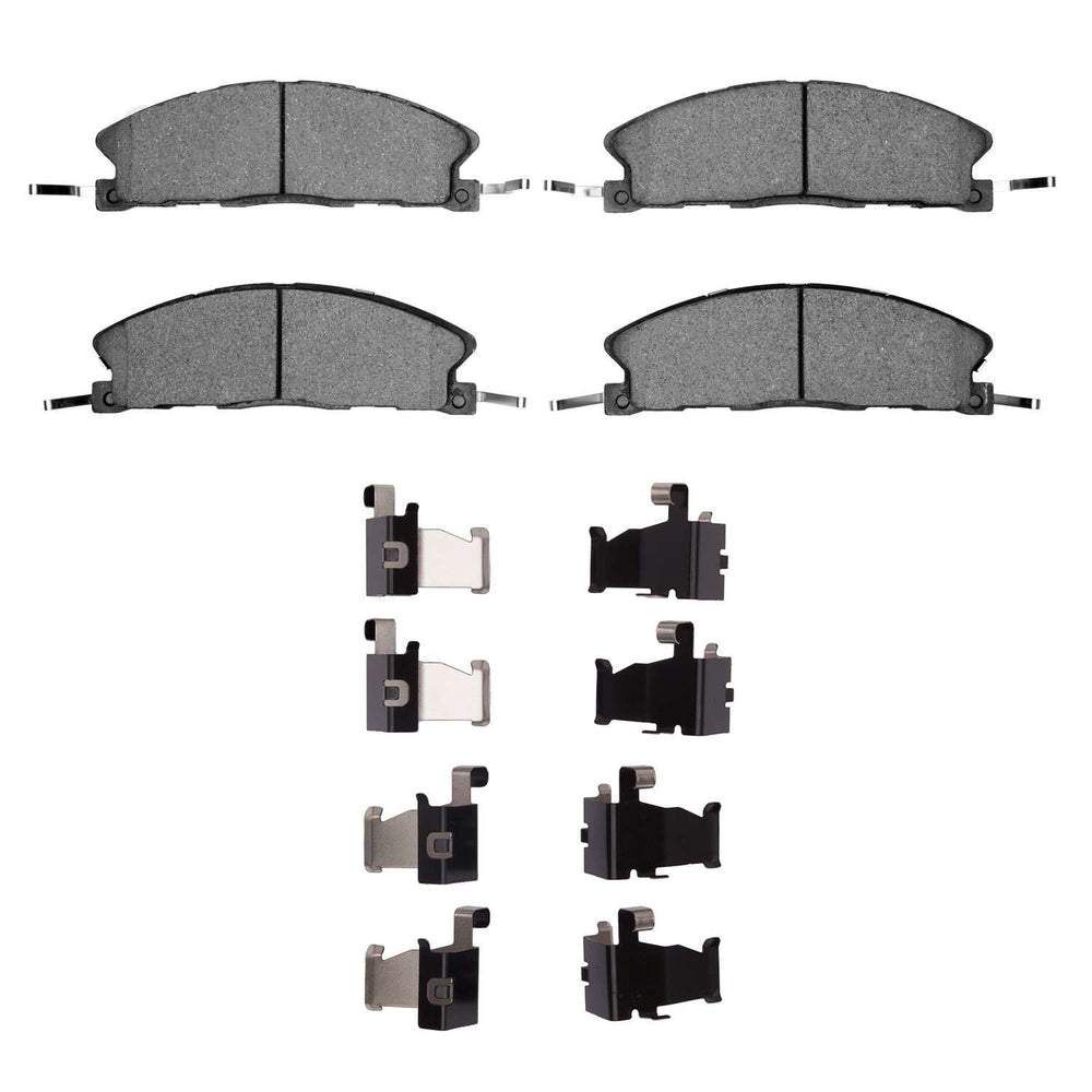 R1 13-19 Lincoln Taurus Sho Front Optimum OE Brake Pads and Hardware Kit