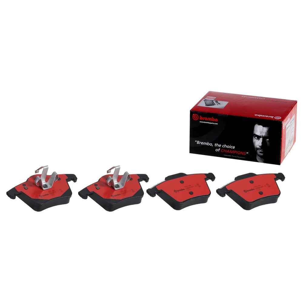 Brembo 03-14 Volvo XC90 Rear Premium NAO Ceramic OE Equivalent Pad