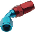 Fragola -12AN x 60 Degree Pro-Flow Hose End - Blue/Red