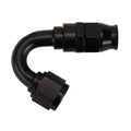 Fragola -10AN Real Street x 150 Degree Hose End Black For PTFE Hose