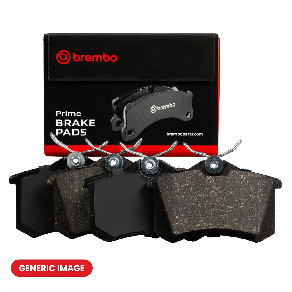 Brembo OE 2015 RAM ProMaster 1500/17-21 ProMaster 1500/2015 ProMaster 2500 Low-Met Brake Pad - Rear
