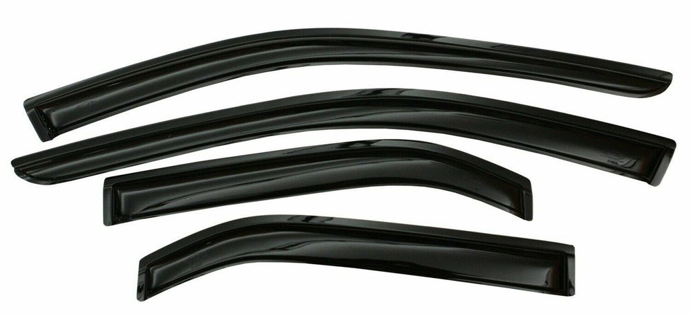 16C TITAN XD CREW CAB VENTVISOR 4PC SMOKE