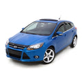 AVS 12-18 Ford Focus Ventvisor Outside Mount Window Deflectors 4pc - Smoke