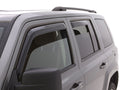 AVS 07-18 Jeep Patriot Ventvisor In-Channel Front & Rear Window Deflectors 4pc - Smoke