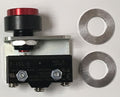 Transbrake Switch Button - Double O w/Red Button