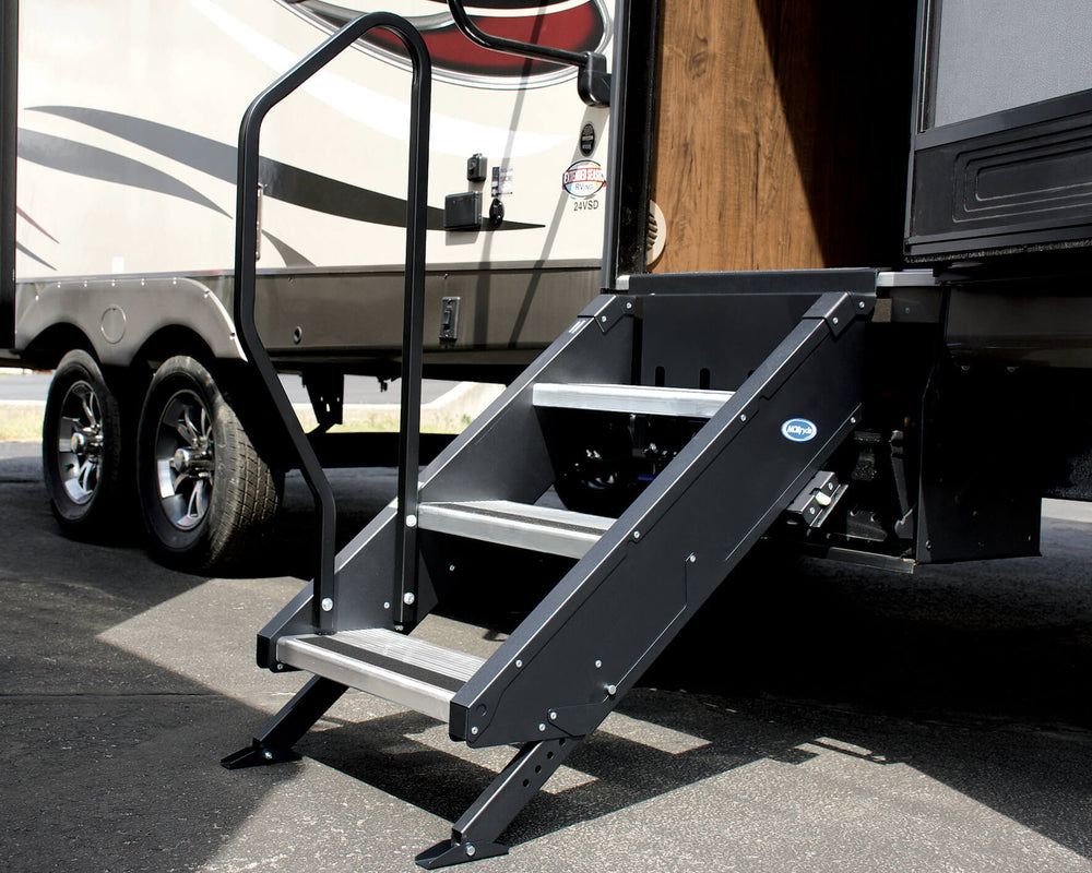 ENTRY STEP HANDRAIL FOR STEP ABOVE GEN2 3 STEP MODELS INCL MTG HARDWARE