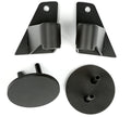 Rugged Ridge 07-18 Jeep Wrangler JK Textured Black Mirror Relocation Brackets
