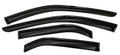 SMOKE MODIFIED ACRYLIC VENTVISOR 4PC 2022-2022 NISSAN FRONTIER CREW CAB PICKUP CREW CAB