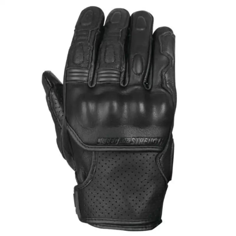 Speed and Strength Twist of Fate Leather Gloves Black - XL