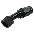 Fragola -12AN x 30 Degree Pro-Flow Hose End - Black