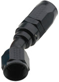 Fragola -12AN x 30 Degree Pro-Flow Hose End - Black