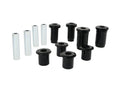 Control arm - upper and lower bushing 8 Bushings 4 Tubes Grease