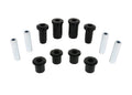Control arm - upper and lower bushing 8 Bushings 4 Tubes Grease