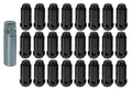 LUG NUTS 24PK 6LUG 141.50 SPLNE WIK TRK BLACK GOR