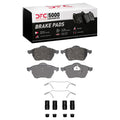 DFC 96-99 Volkswagen Passat (USA/Canada) Front 5000 Advanced Low Metallic Brake Pads & Hardware Kit