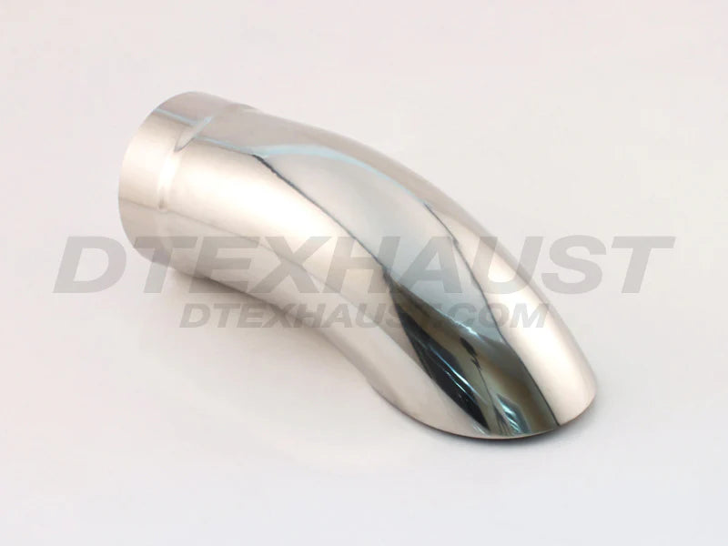 BOLT ON 5.00INX16.00IN TURN DOWN DIESEL EXHAUST TIP 5.00IN ID / 5.00IN OD