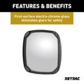 Retrac black auto part