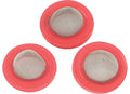 HOSE WASHERS WITH SCREEN RED 100 PER BAG