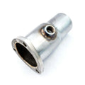 Stainless Works Collector Adapter 3-Bolt 3-1/2in OD Tubing 2-1/2in OD Outlet