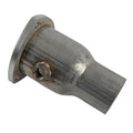 Stainless Works Collector Adapter 3-Bolt 3-1/2in OD Tubing 2-1/2in OD Outlet