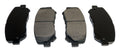 Front Brake Pad Set for 14-22 Jeep KL Cherokee w/ Single Piston Brake Calipers Crown Automotive