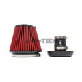 BLOX Racing Performance Filter Kit w/ 3.5inch Velocity Stack Black Filter and 3.5inch Silicone Hose