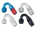 Fragola -12AN x 150 Degree Power Flow Hose End - Black