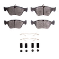 DFC 94-96 Saab 900 Front 5000 Advanced Low Metallic Brake Pads and Hardware Kit