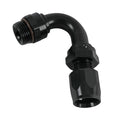 Fragola -12AN x 120 Degree Pro-Flow Hose End - Blue/Red