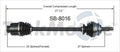 NEW CV AXLE