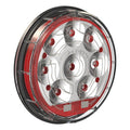J.W. Speaker 12-24V DOT LED Heated Red Stop Tail Turn Light Kit with Harness 0346264