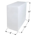 FRESH WATER TANK WT2465 18X16X8 10 GAL TANK ONLY
