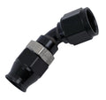 BLACK -8 45 DEG AL TUBE ADJ. SPEED-SEAL