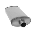 MUFFLER CHERRY BOMB SALUTE STAINLESS STEEL OVALO/C 24IN OAL 225IN