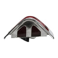 LH TAILLAMP LENS FROM 12/1/87; SWEPTLINE; W/BRIGHT TRIM DODGE PICKUP 8893