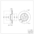 DFC 13-25 Subaru BRZ Front Brake Rotor