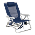 BACKPACK BEACH CHAIR NAUTICAL BLUE