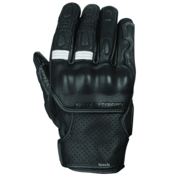 Speed and Strength Twist of Fate Leather Gloves Black/White - XL